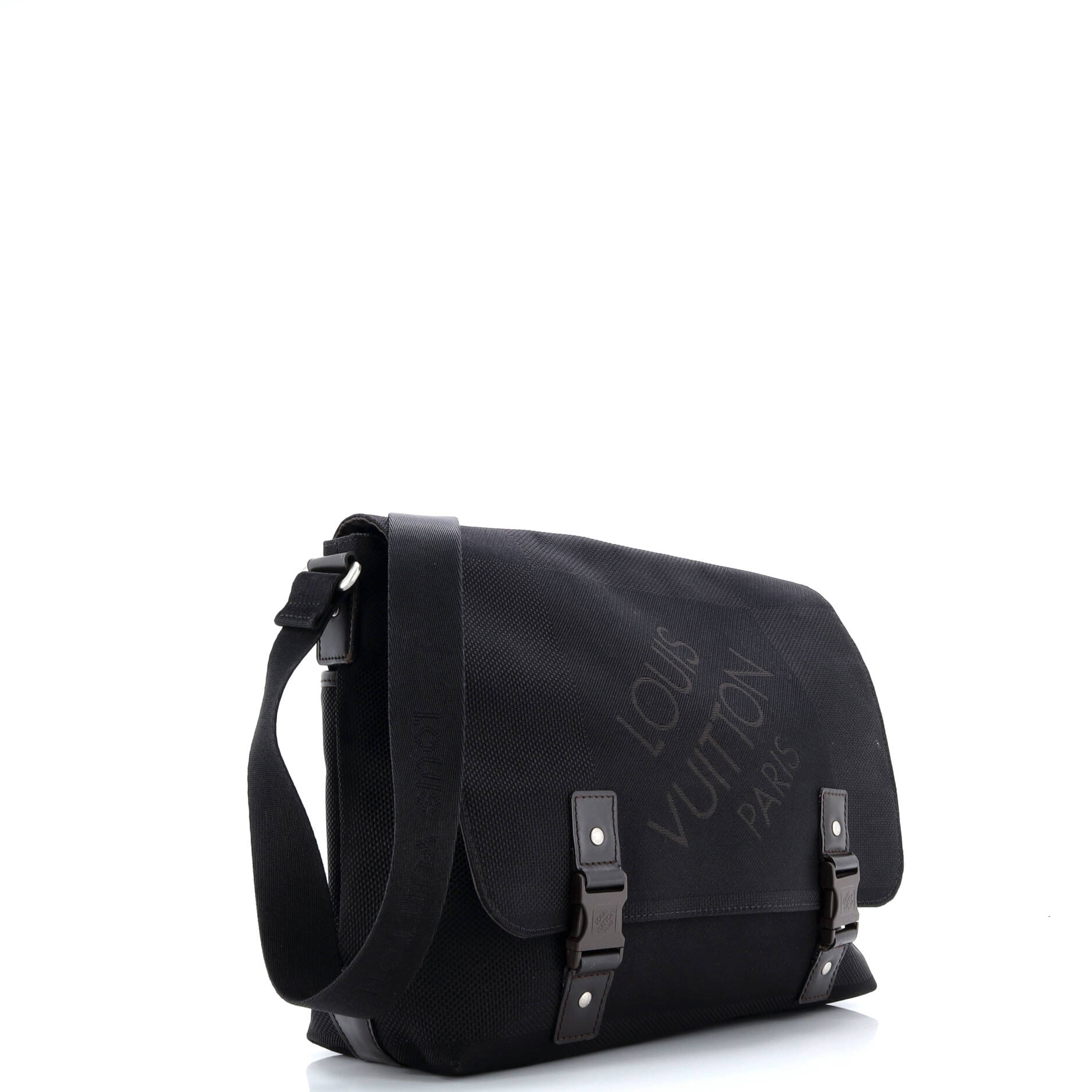 Pre-Loved Louis Vuitton Loup Messenger Bag Damier Geant Canvas - Image 2