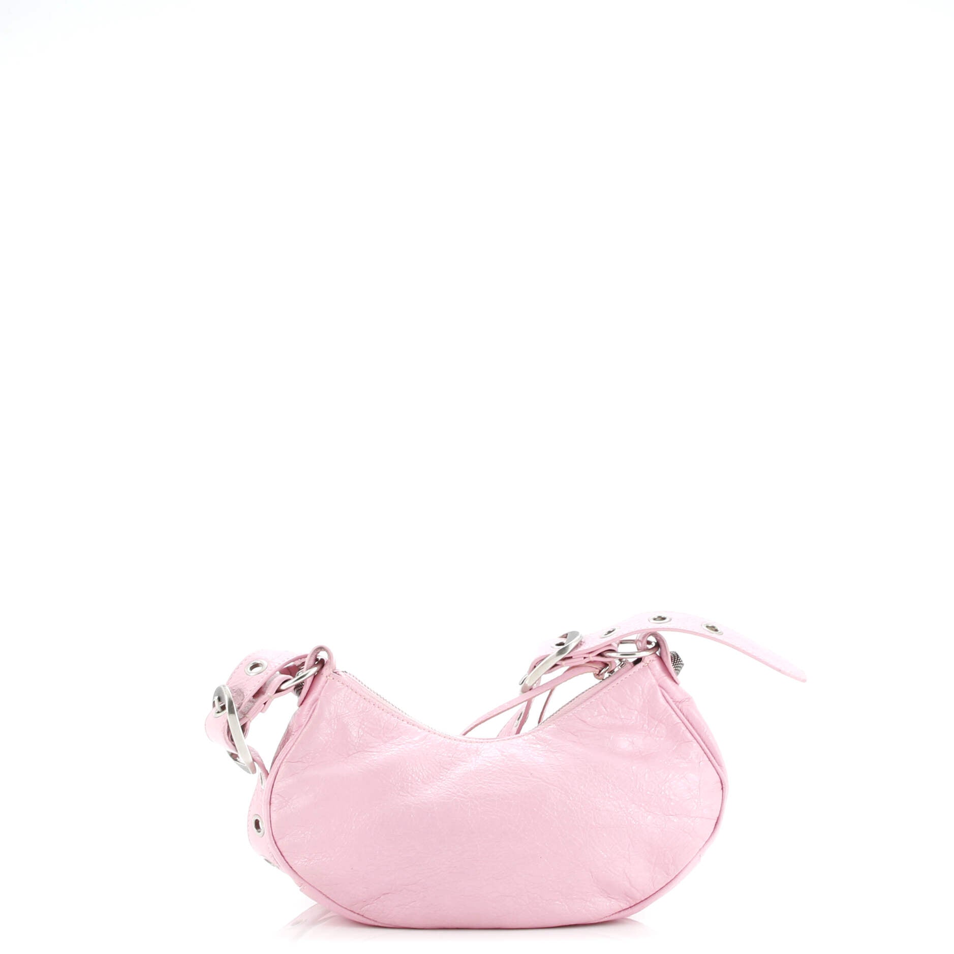 Pre-Loved Balenciaga Le Cagole Giant Studs Shoulder Bag Leather XS - Image 4