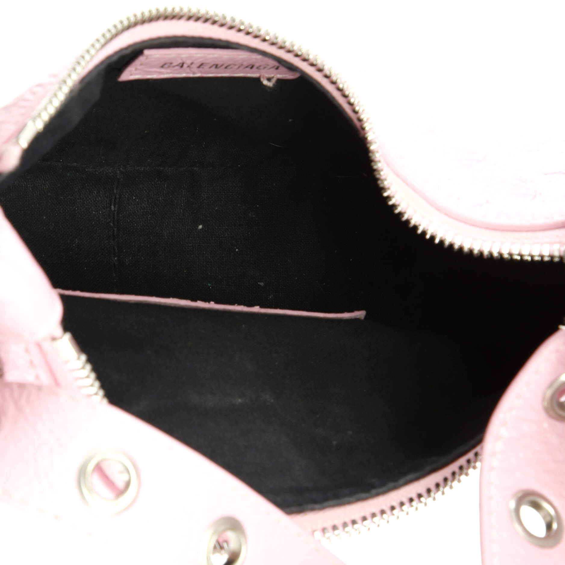 Pre-Loved Balenciaga Le Cagole Giant Studs Shoulder Bag Leather XS - Image 6