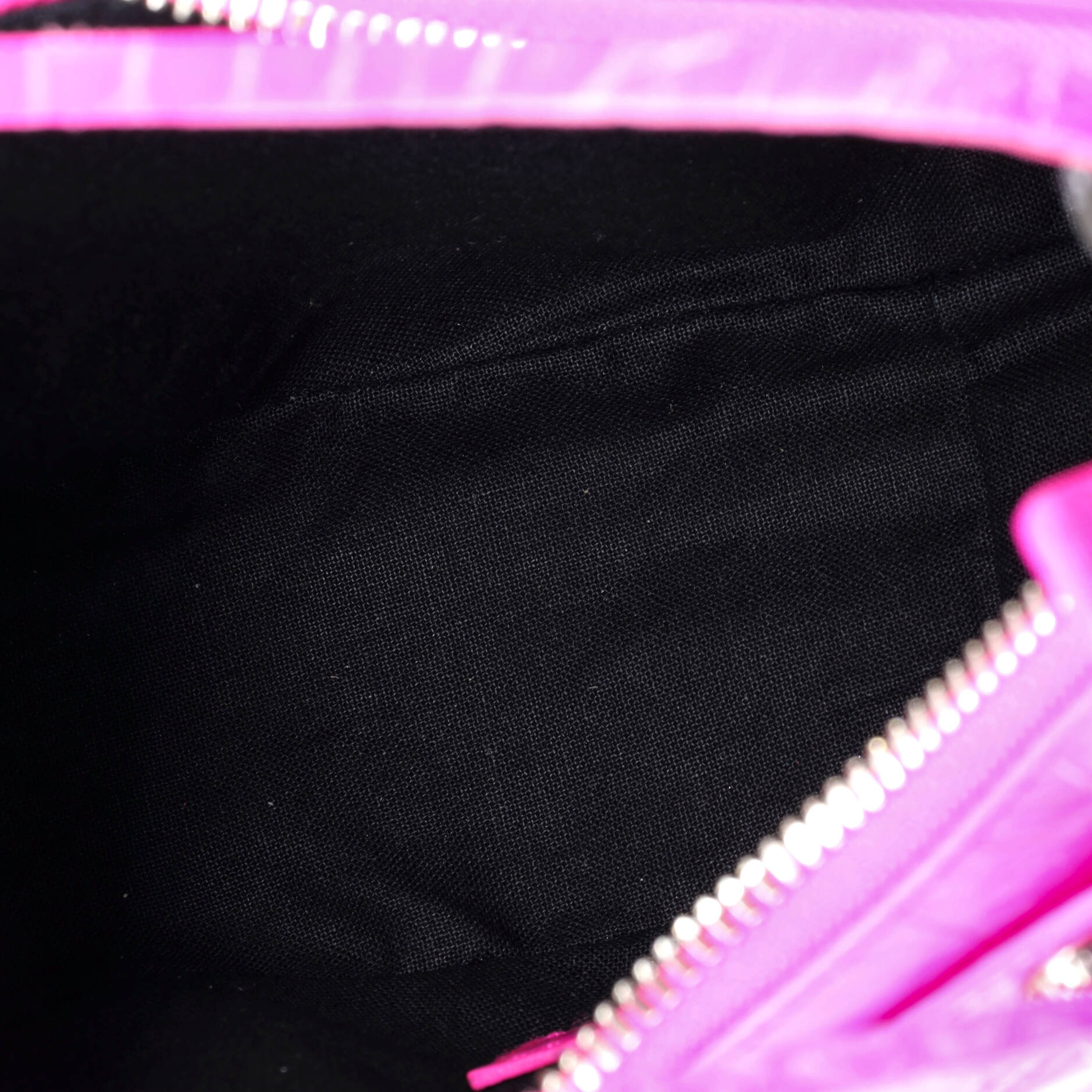 Pre-Loved Balenciaga Le Cagole Giant Studs Shoulder Bag Crocodile Embossed Leather XS - Image 6