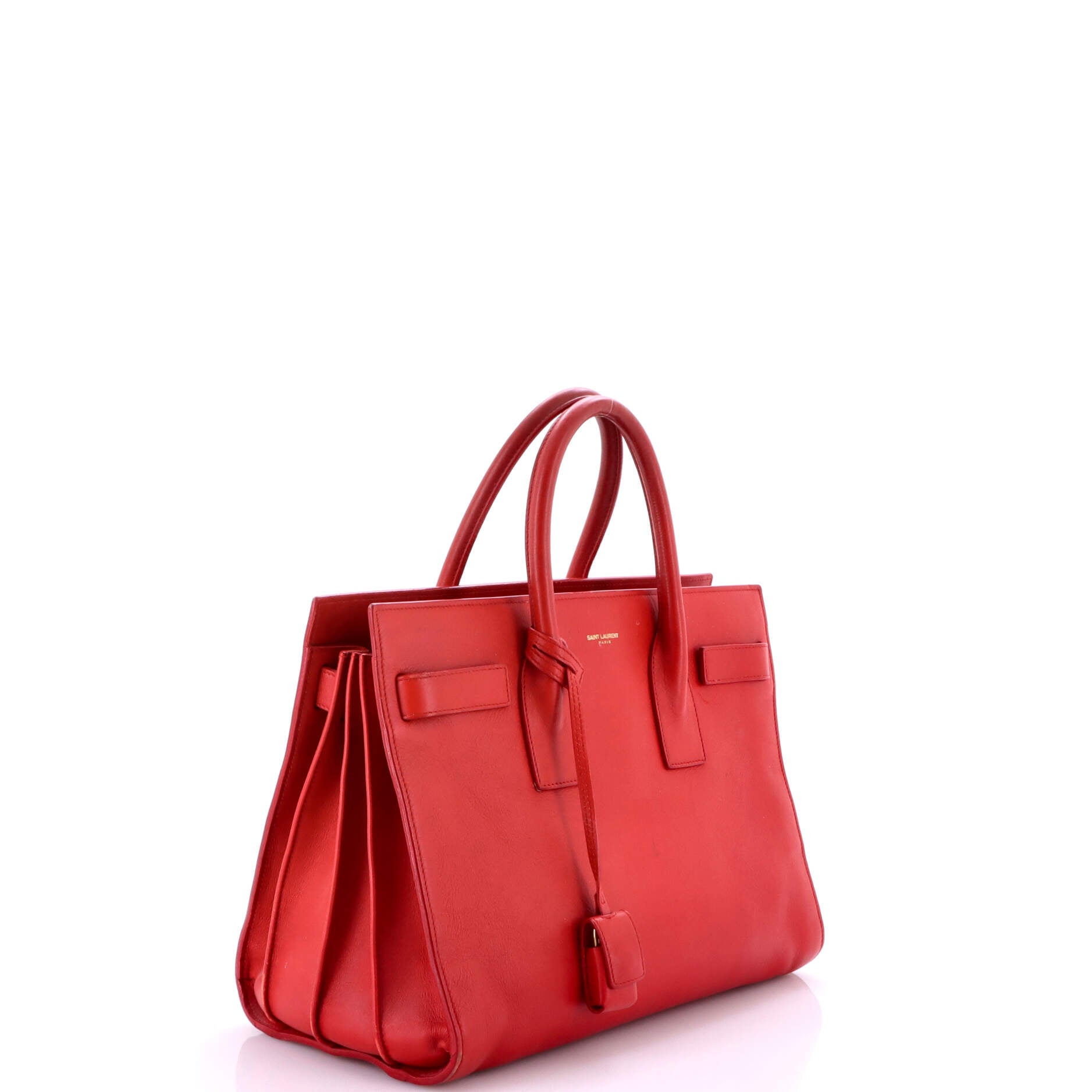 Pre-Loved Saint Laurent Sac de Jour Bag Leather Small - Image 2