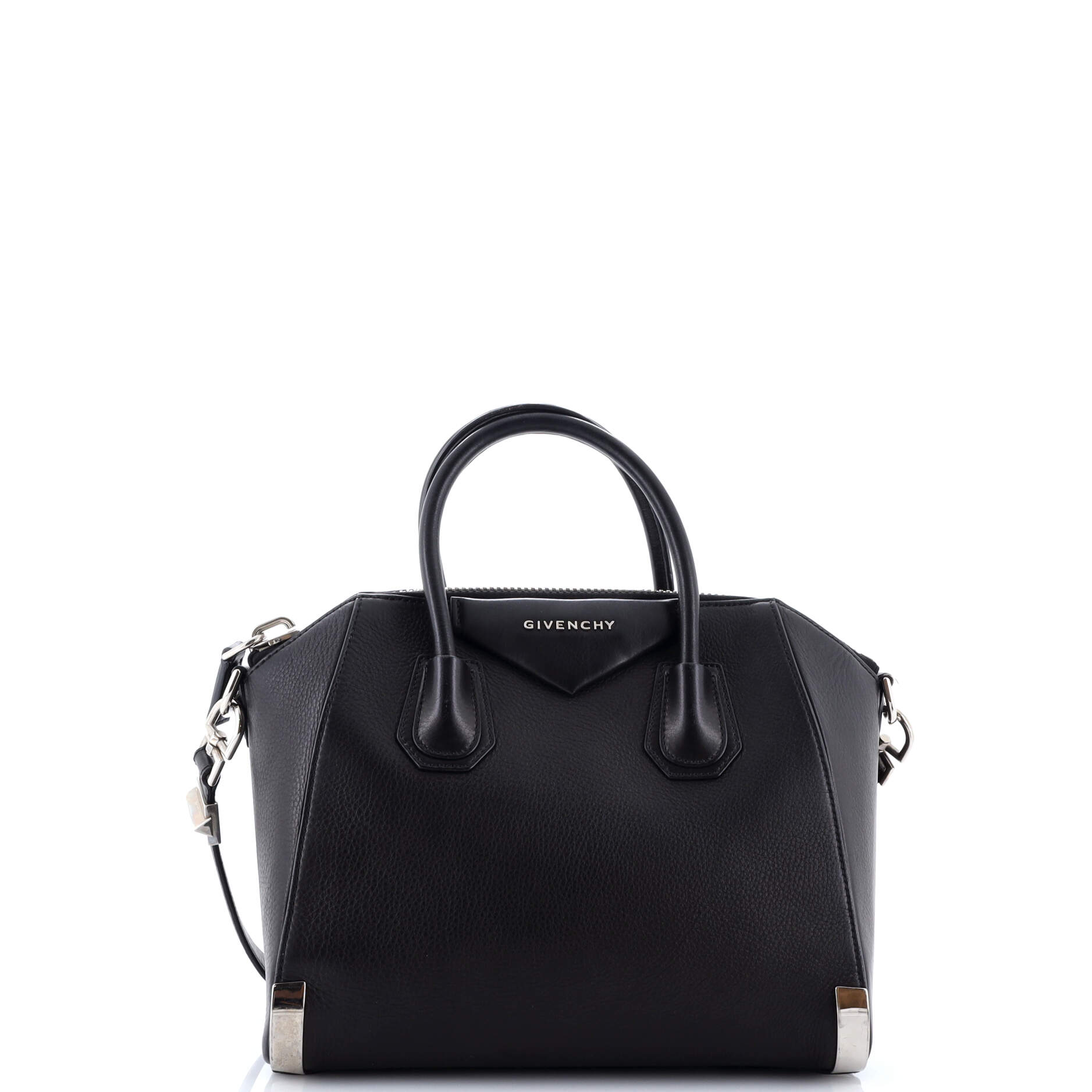 Pre-Loved Givenchy Antigona Bag Glazed Leather Small