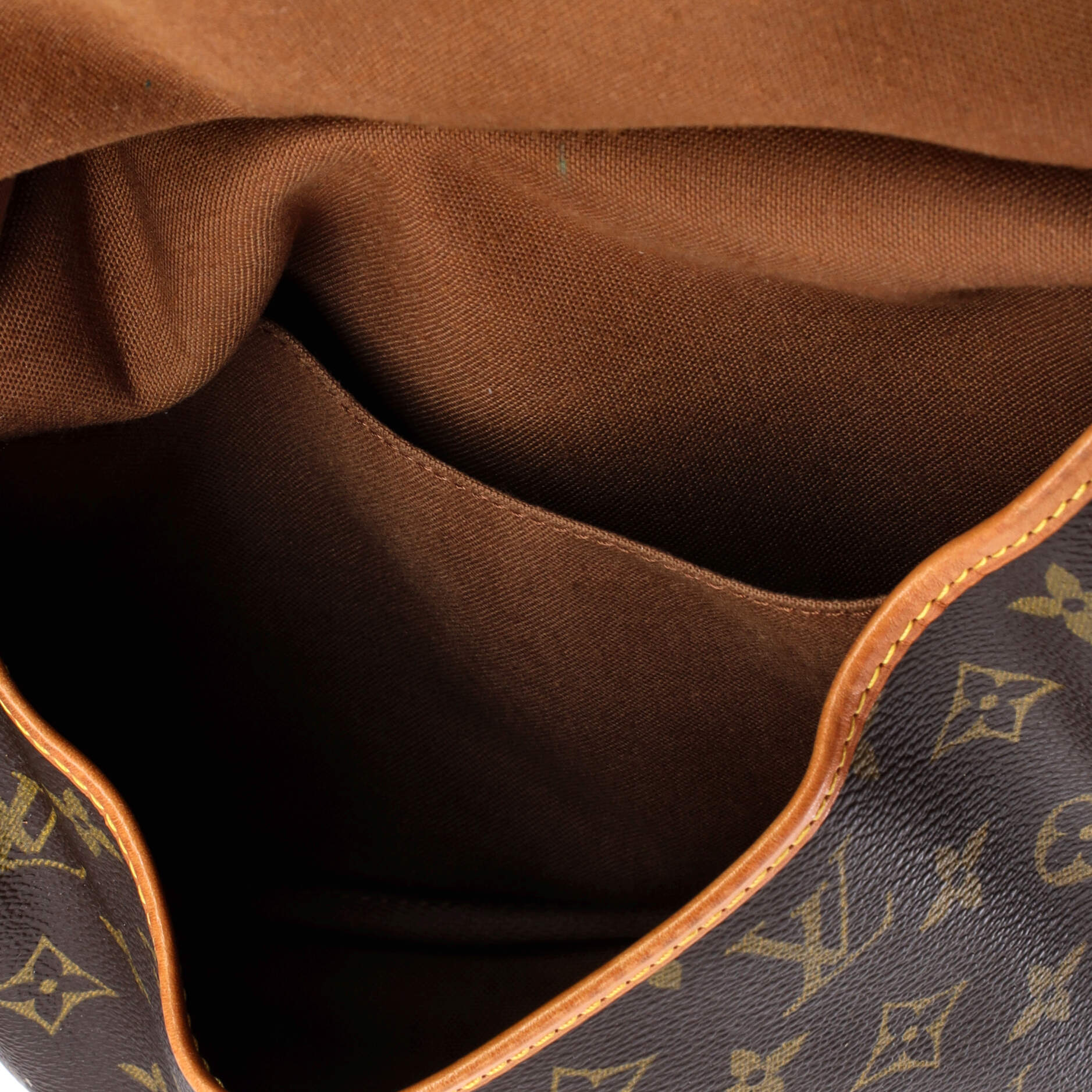 Pre-Loved Louis Vuitton Saumur Handbag Monogram Canvas 30 - Image 5