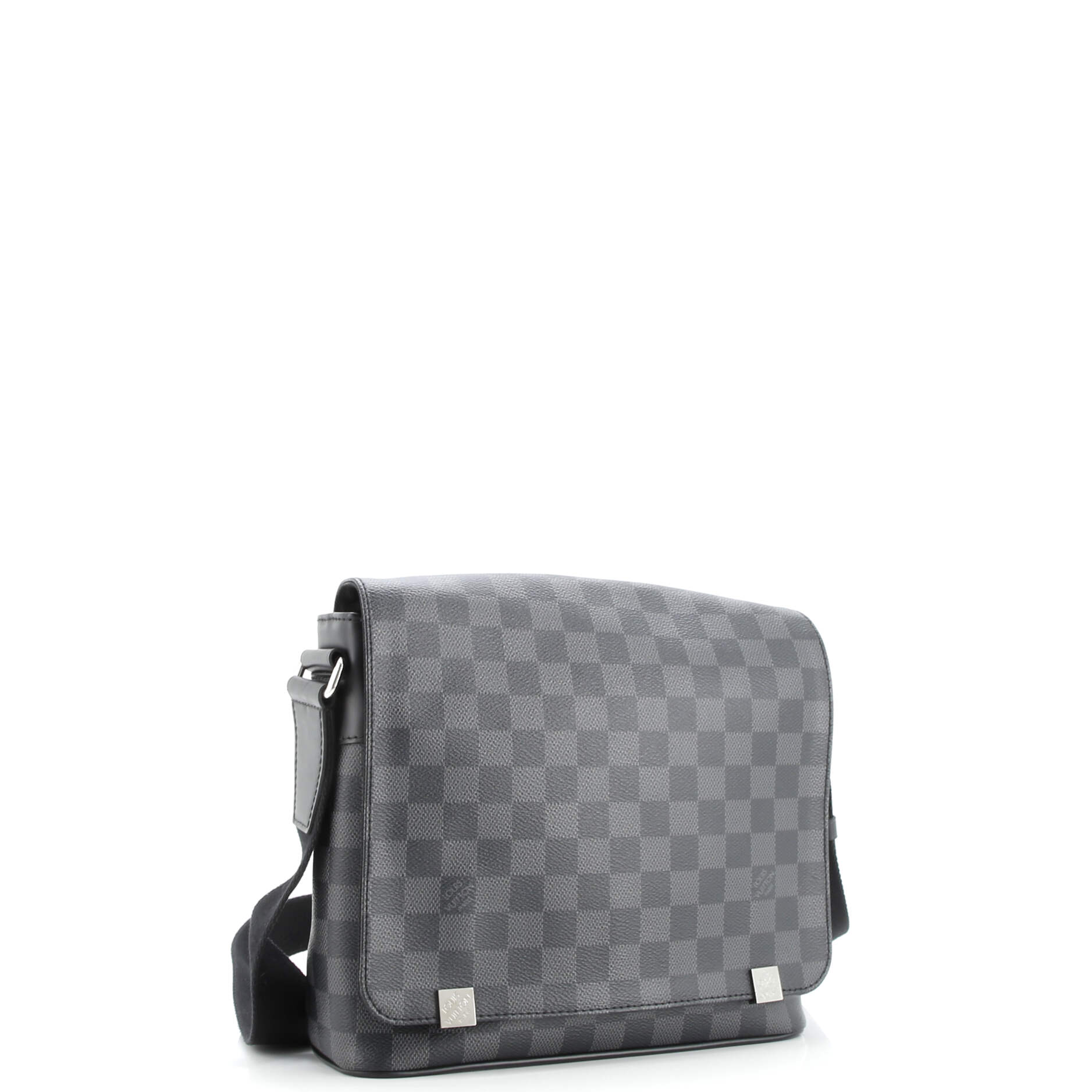 Pre-Loved Louis Vuitton District NM Messenger Bag Damier Graphite PM - Image 2