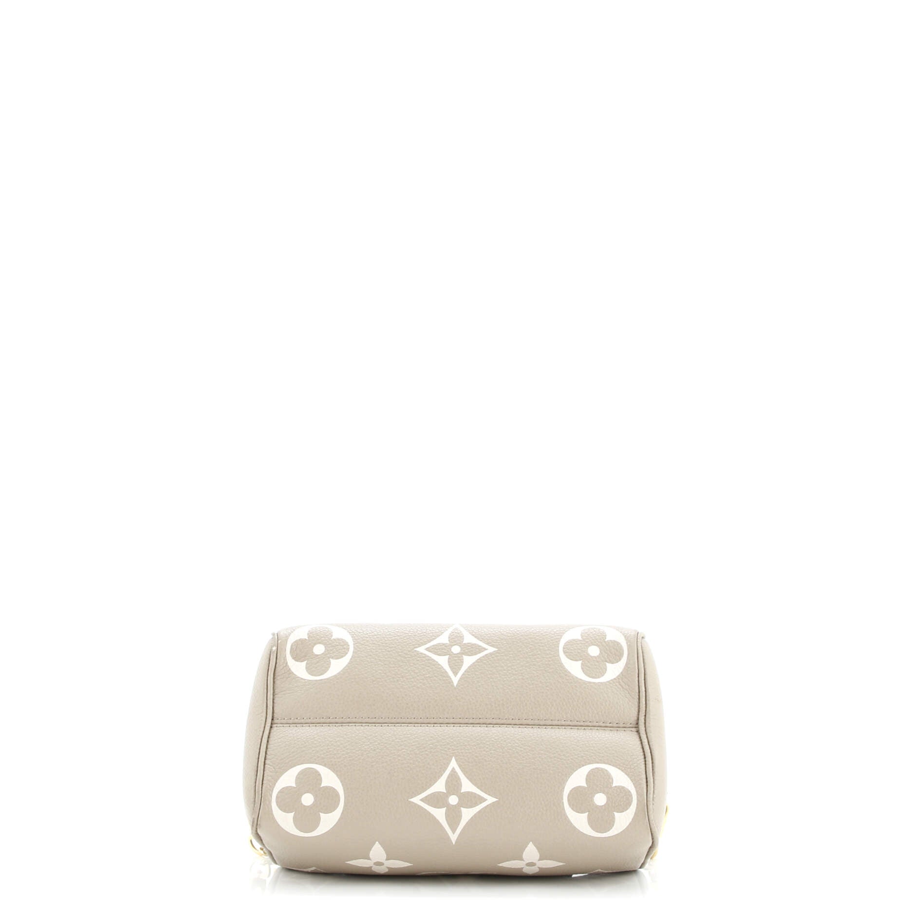 Pre-Loved Louis Vuitton Speedy Bandouliere Bag Bicolor Monogram Empreinte Giant 20 - Image 4