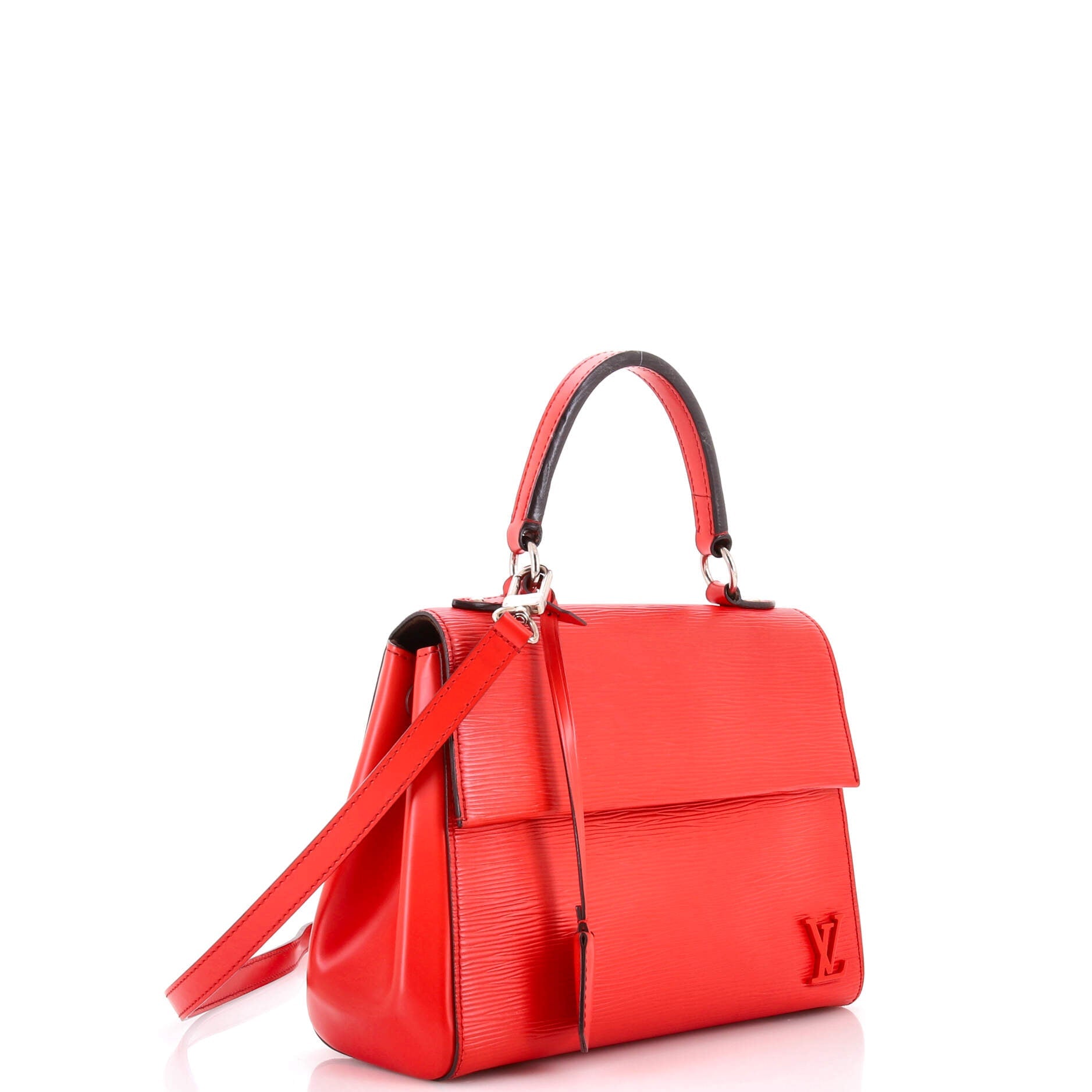 Pre-Loved Louis Vuitton Cluny Top Handle Bag Epi Leather BB - Image 2