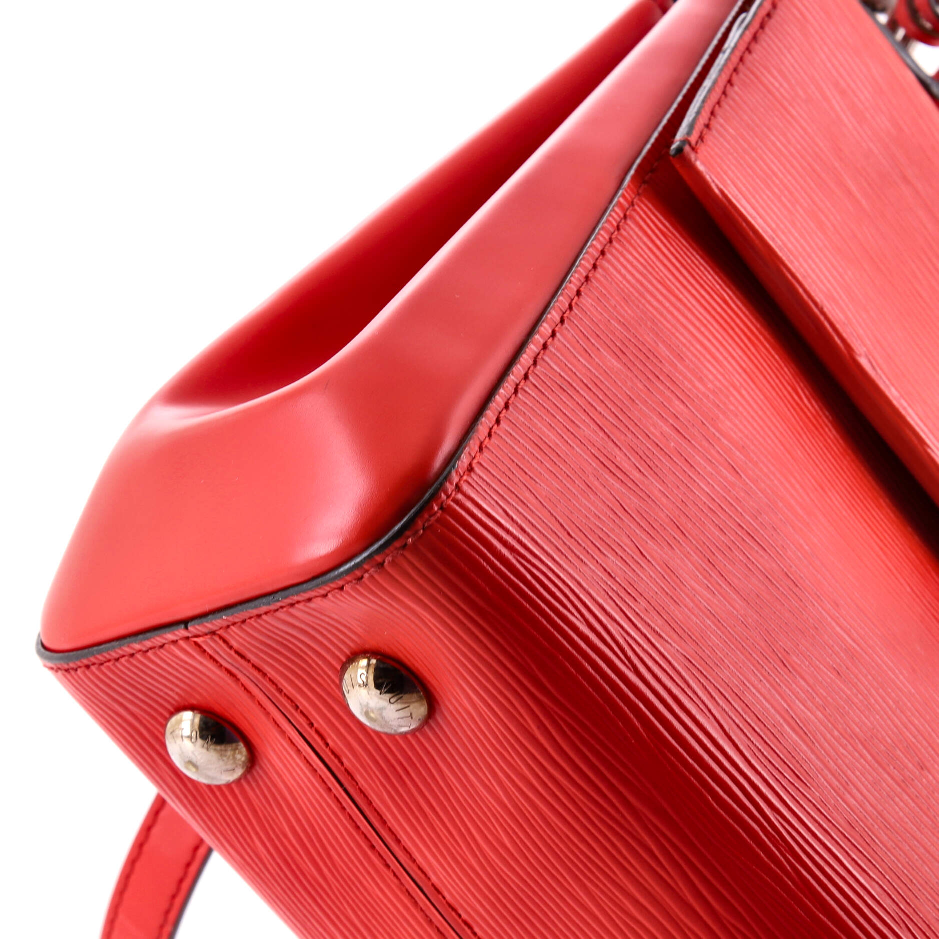 Pre-Loved Louis Vuitton Cluny Top Handle Bag Epi Leather BB - Image 6