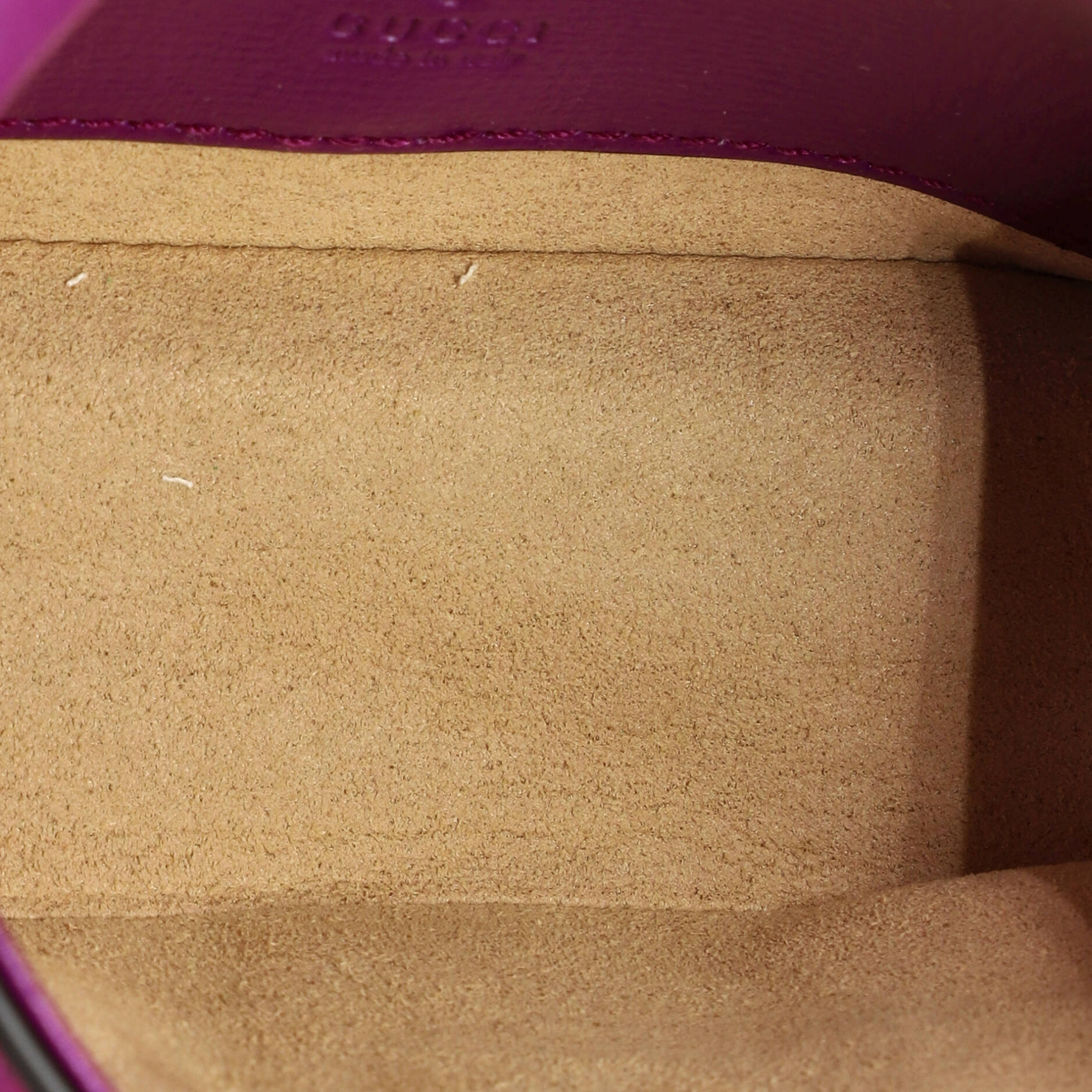 Pre-Loved Gucci Horsebit 1955 Shoulder Bag Leather Super Mini - Image 5