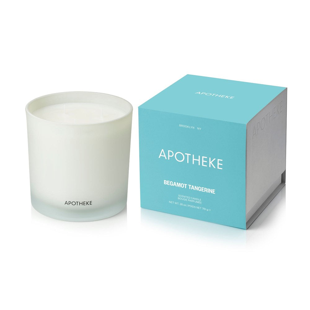 APOTHEKE Bergamot Tangerine 3-Wick Candle