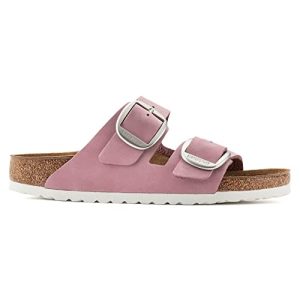 Birkenstock Arizona Big Buckle Nubuck Leather Orchid