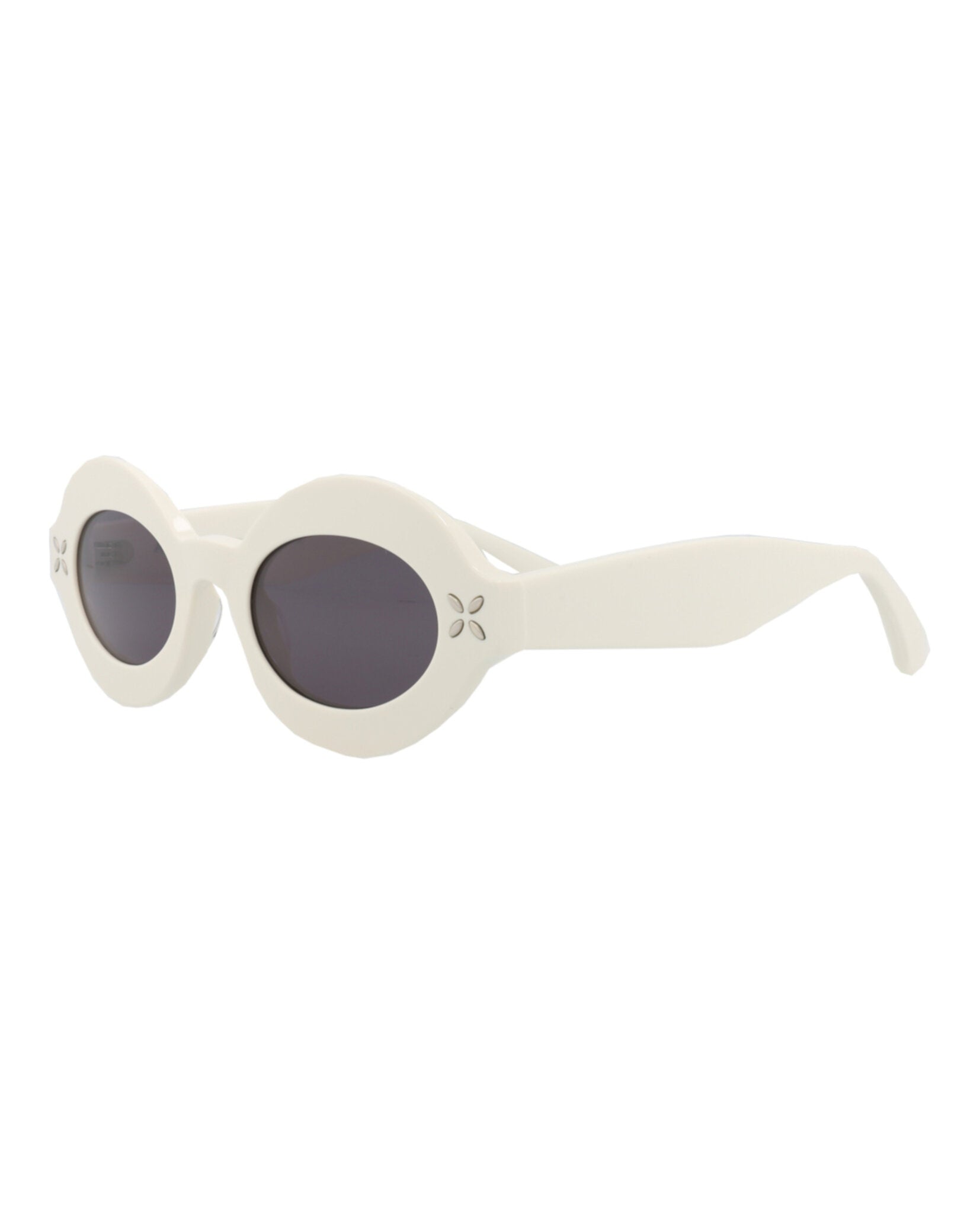 Alaia Round-Frame Acetate Sunglasses - Image 2