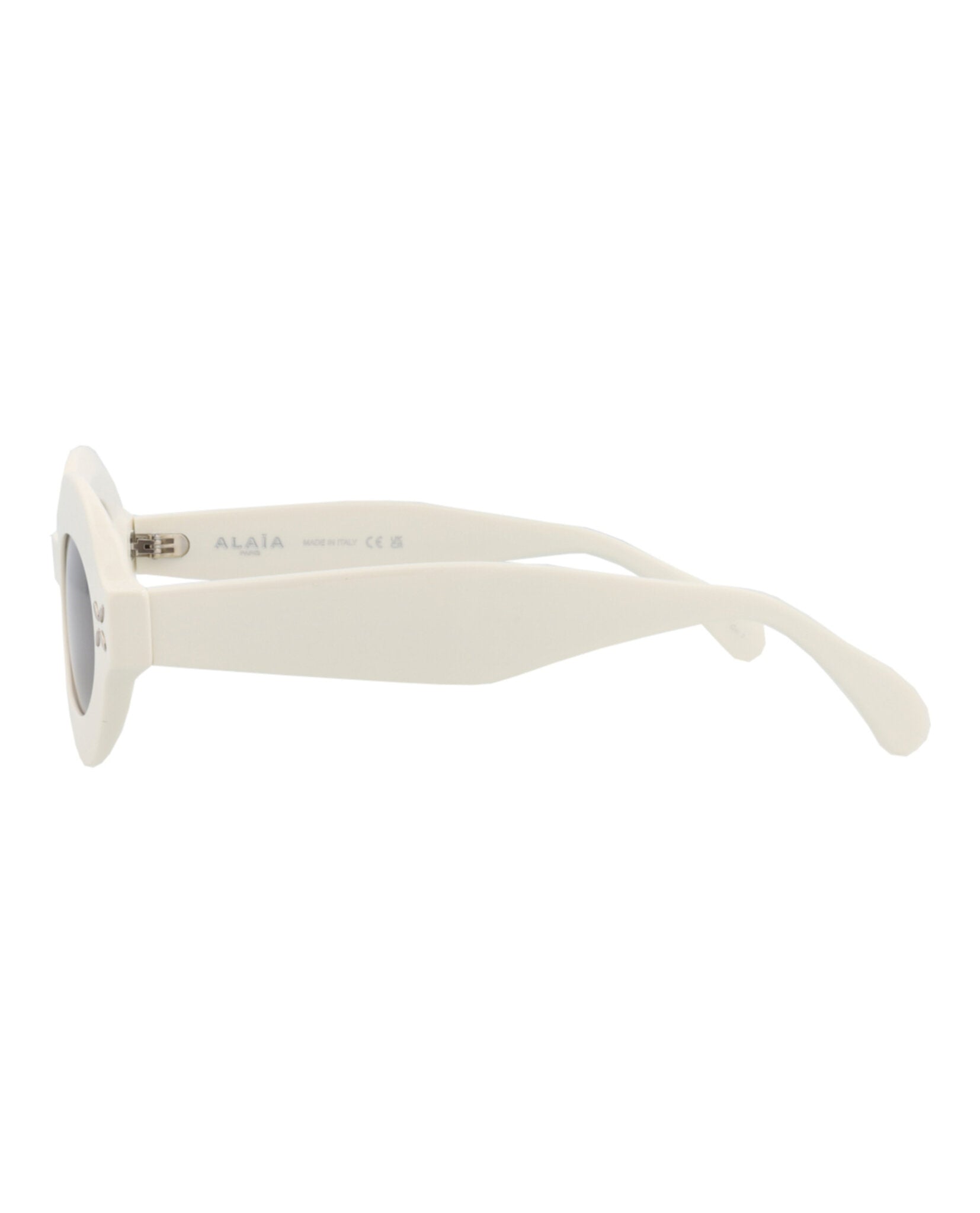 Alaia Round-Frame Acetate Sunglasses - Image 3