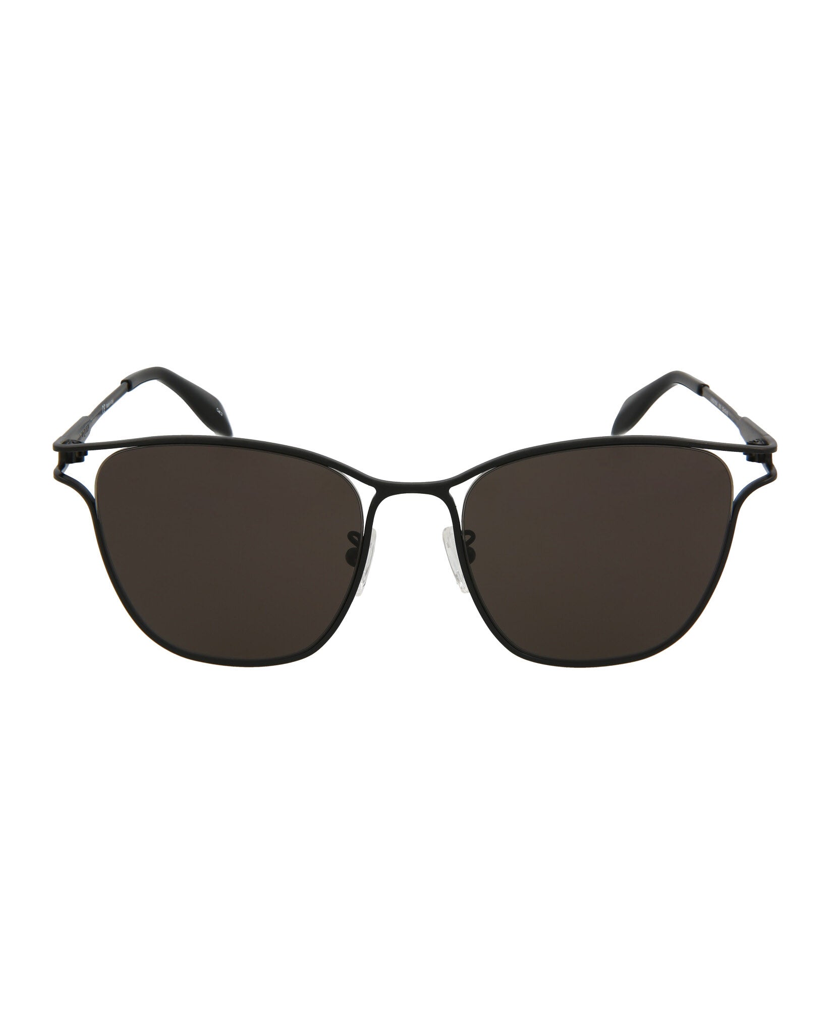 Alexander McQueen Square-Frame Metal Sunglasses