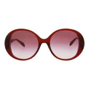 Alexander McQueen Women's Round-Frame Acetate Sunglasses