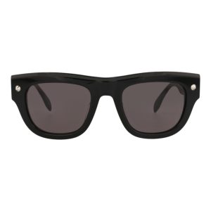 Alexander McQueen Square-Frame Recycled Acetate Sunglasses
