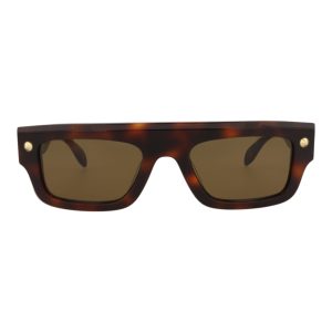 Alexander McQueen Square-Frame Recycled Acetate Sunglasses