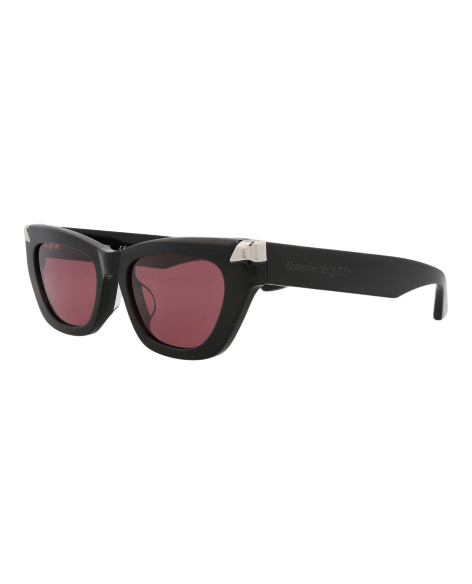 Alexander McQueen Cat Eye-Frame Recycled Acetate Sunglasses - Image 2