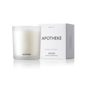 APOTHEKE Hinoki Lavender Classic Candle