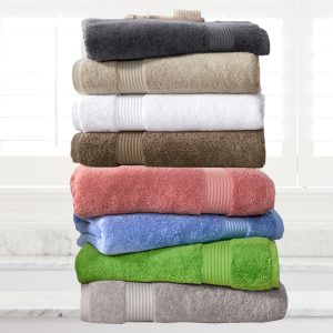 Classic Turkish Towels Amadeus Luxury Turkish Cotton Every Day Use Hand Towels - 6 Pieces