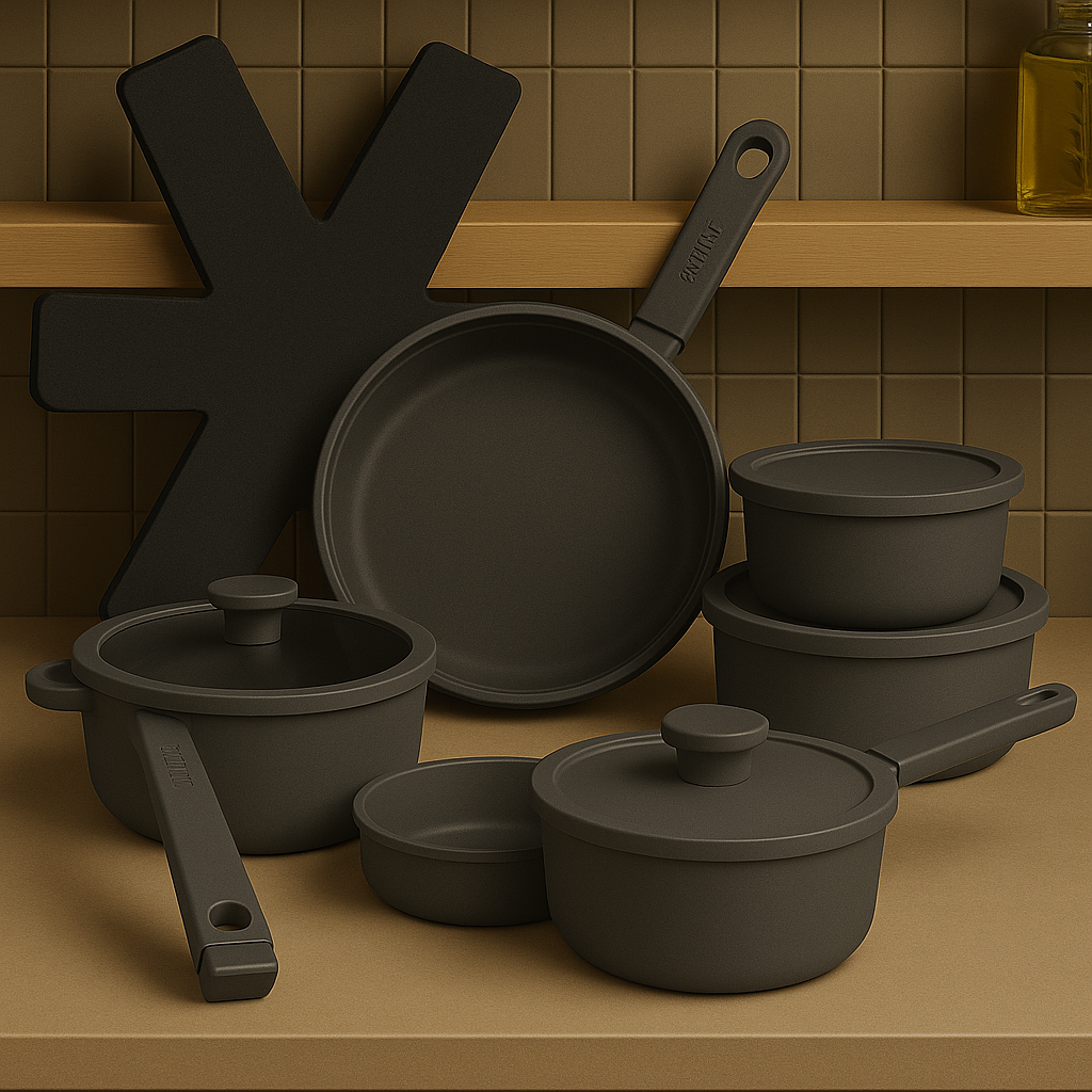 Moritz & Moritz 15-Piece Cast Aluminum Pot and Pan Set - Image 21