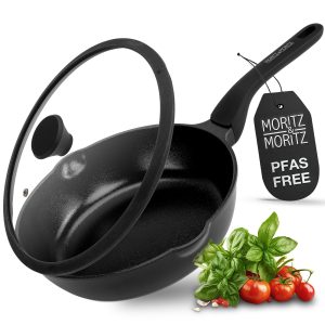 Moritz & Moritz 11-Inch Induction Frying Pan with Lid