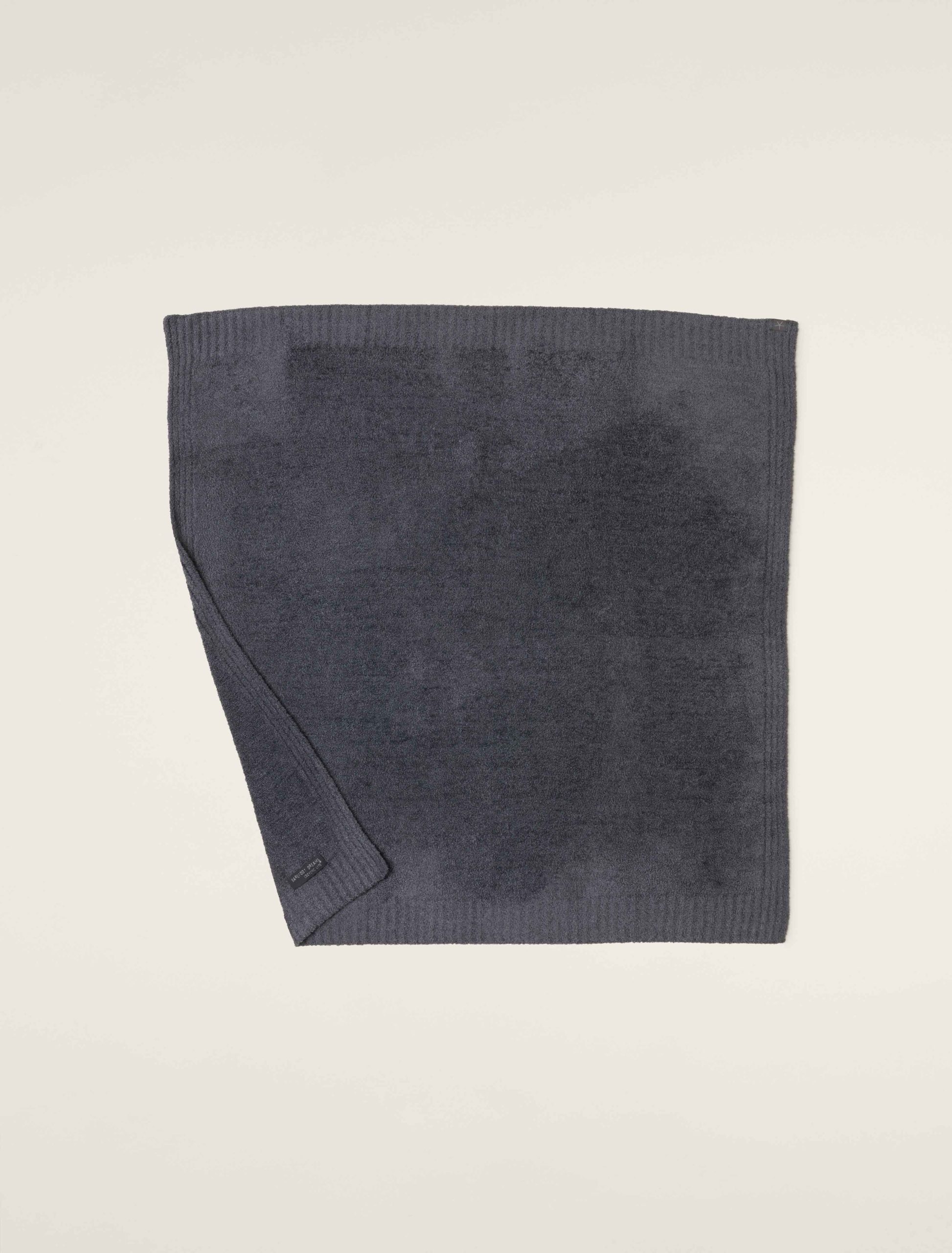 Barefoot Dreams CozyChic Lite Baby Receiving Blanket Coal - Image 3