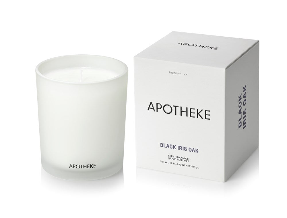 APOTHEKE Black Iris Oak Classic Candle