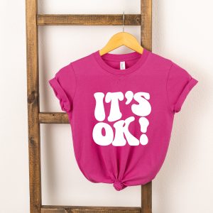 The Juniper Shop Youth | It's Ok Short Sleeve Crew Neck