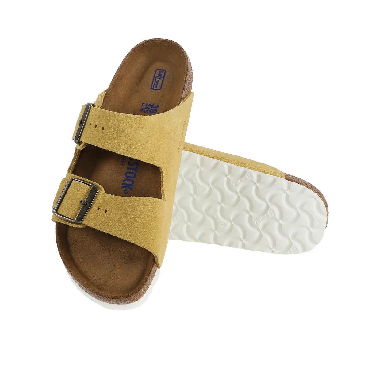 Birkenstock Arizona Soft Footbed Suede Leather Sandals - Image 9
