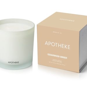 APOTHEKE Cedarwood Ginger 3-Wick Candle