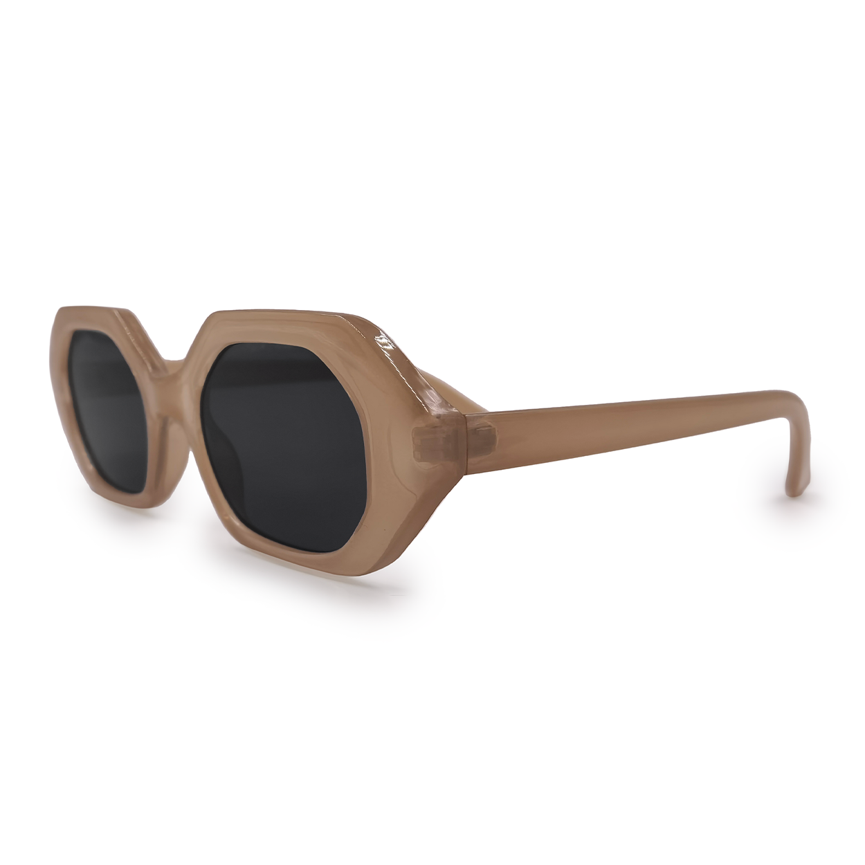 TopFoxx Came To Win - Nude Unisex Sunglasses