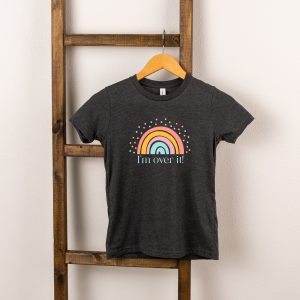 The Juniper Shop Toddler Over It Rainbow Short Sleeve Crew Neck