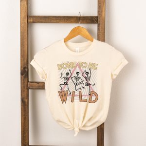 The Juniper Shop Bone Toddler To Be Wild Short Sleeve Crew Neck