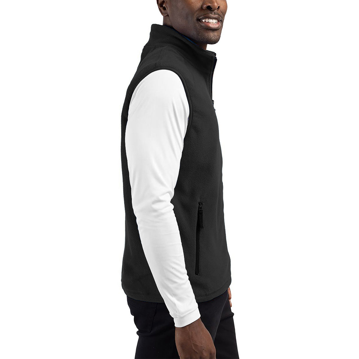 Cutter & Buck Clique Summit Performance Fleece Full Zip Men's Vest - Image 3