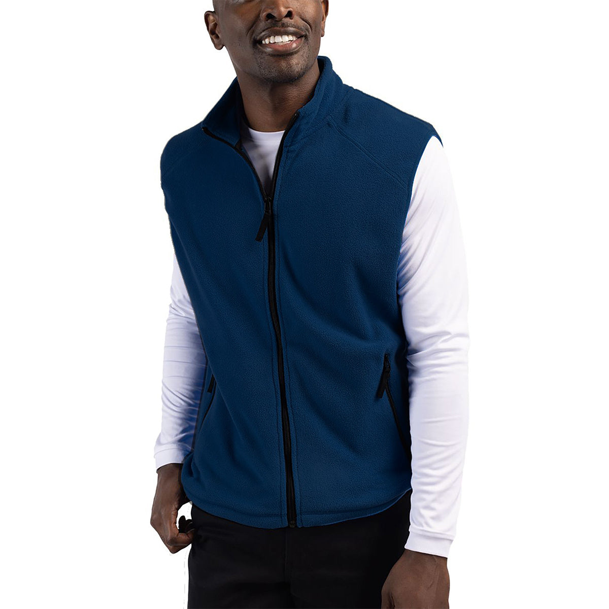 Cutter & Buck Clique Summit Performance Fleece Full Zip Men's Vest - Image 7