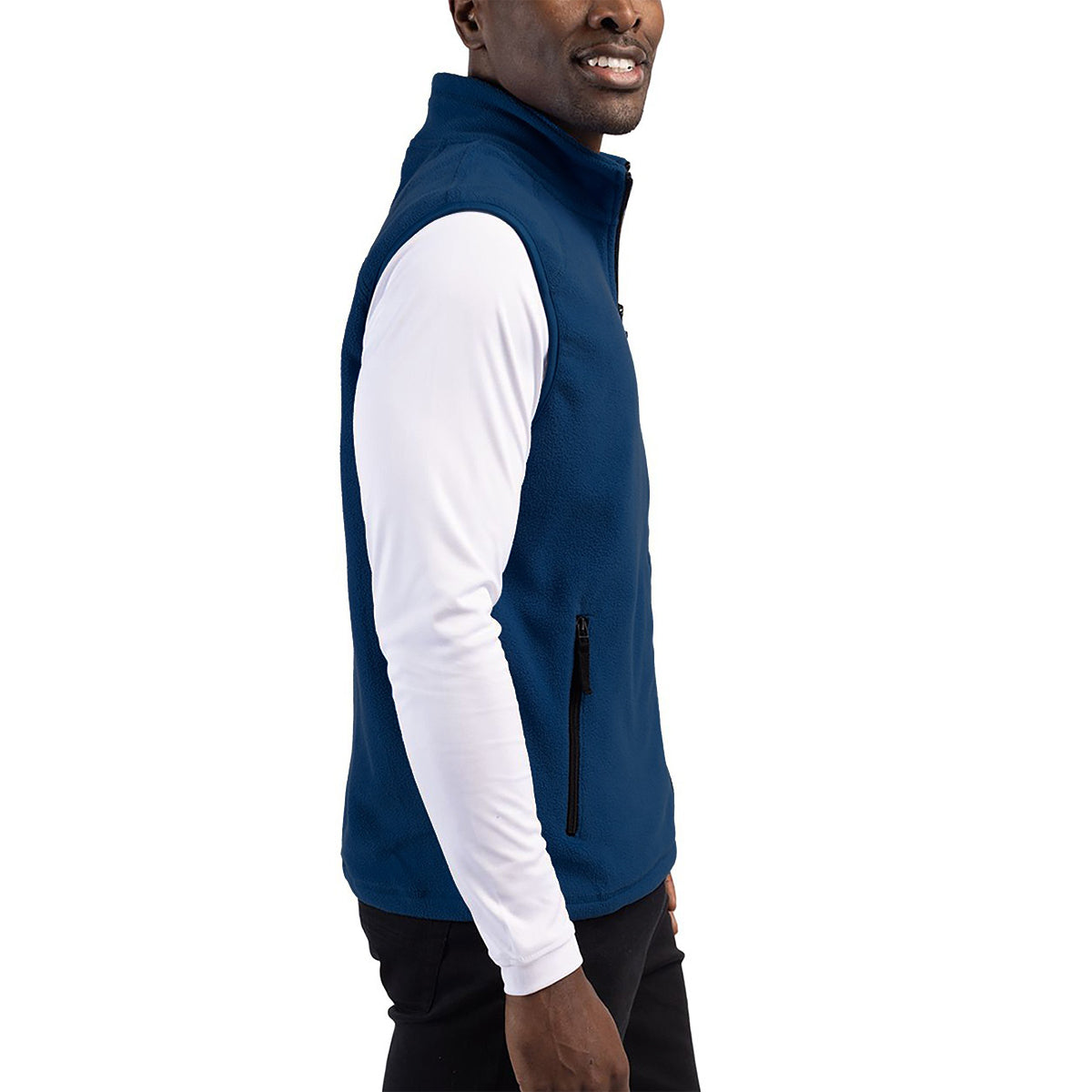 Cutter & Buck Clique Summit Performance Fleece Full Zip Men's Vest - Image 9