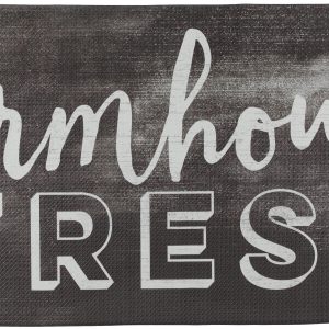 20x55 Oversized Cushioned Anti-Fatigue Kitchen Runner Mat (Farmhouse Fresh)