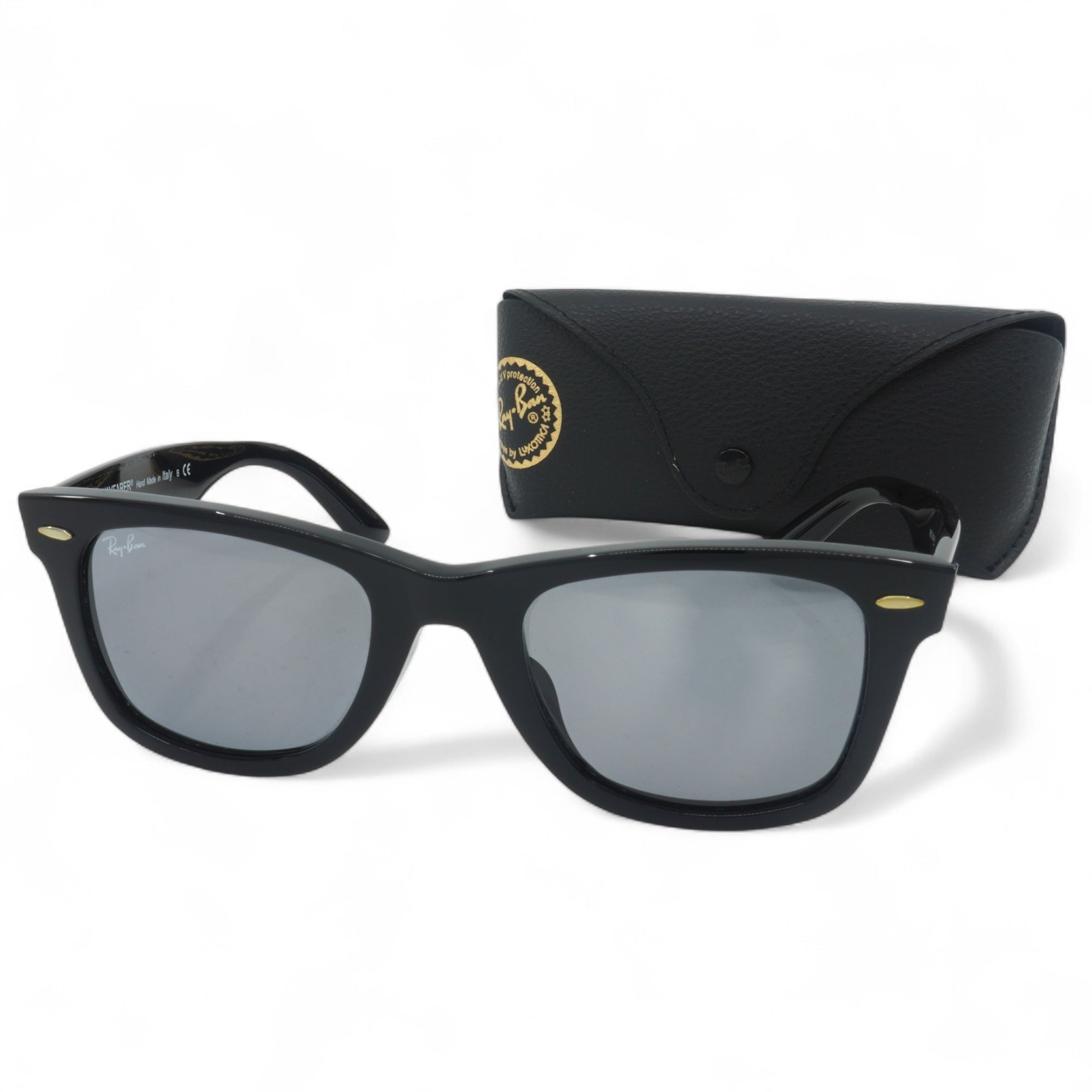 Ray-Ban Unisex Ray Ban Wayfarer Sunglasses - Rb2140F-6495R5_52 - Image 4