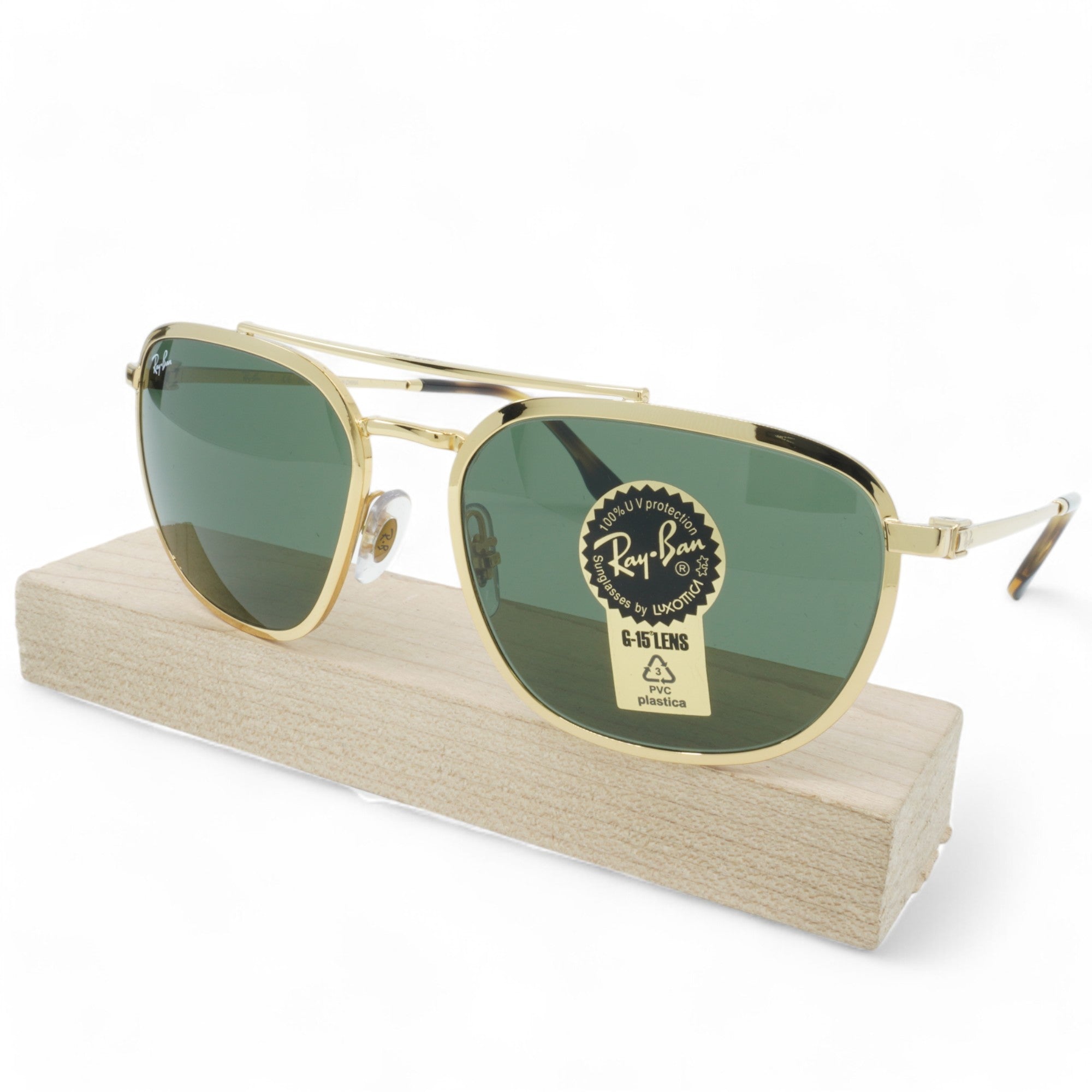 Ray-Ban Unisex Square Sunglasses - Rb3708-001/31_56