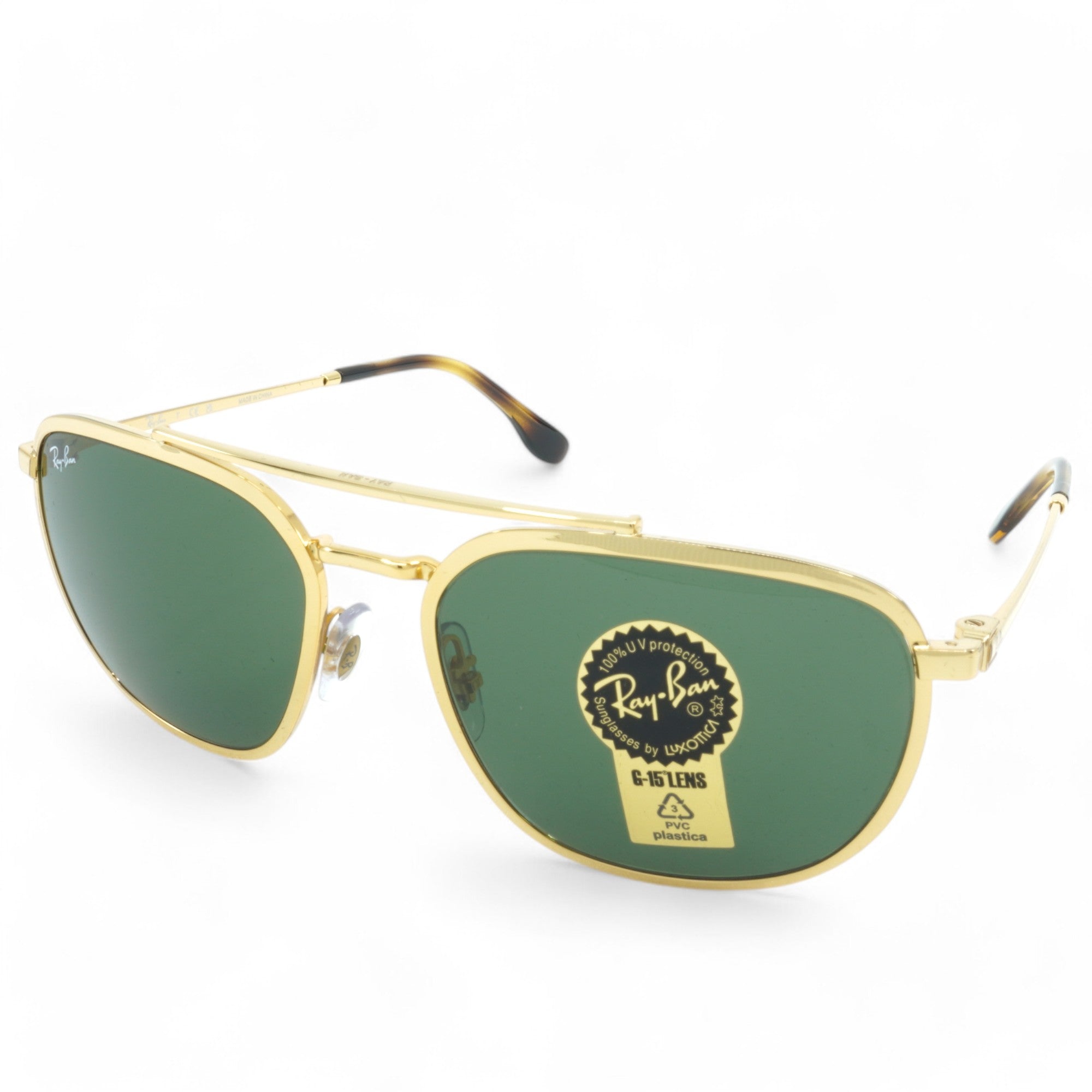 Ray-Ban Unisex Square Sunglasses - Rb3708-001/31_56 - Image 2