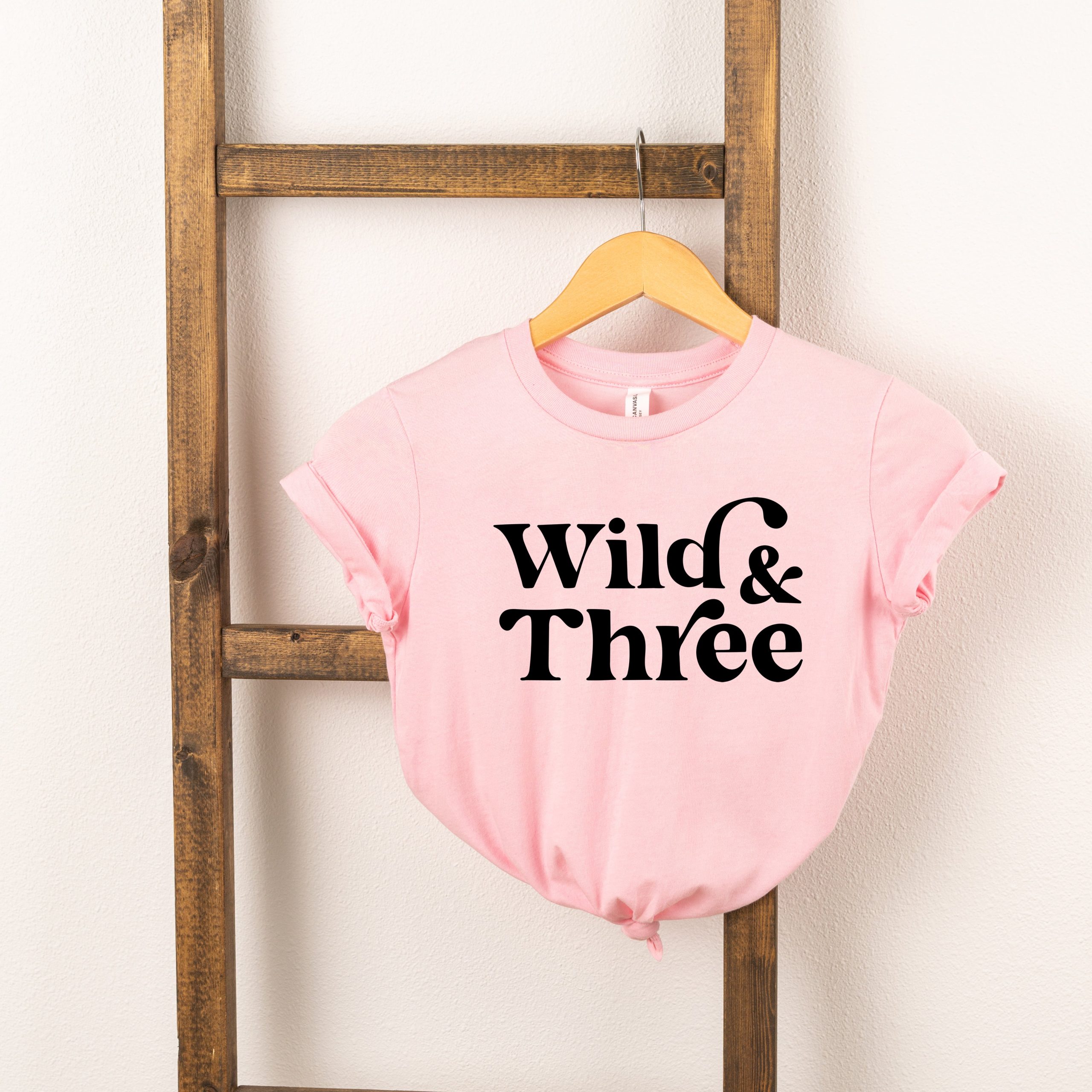 The Juniper Shop Toddler Wild And Three Short Sleeve Crew Neck - Image 4