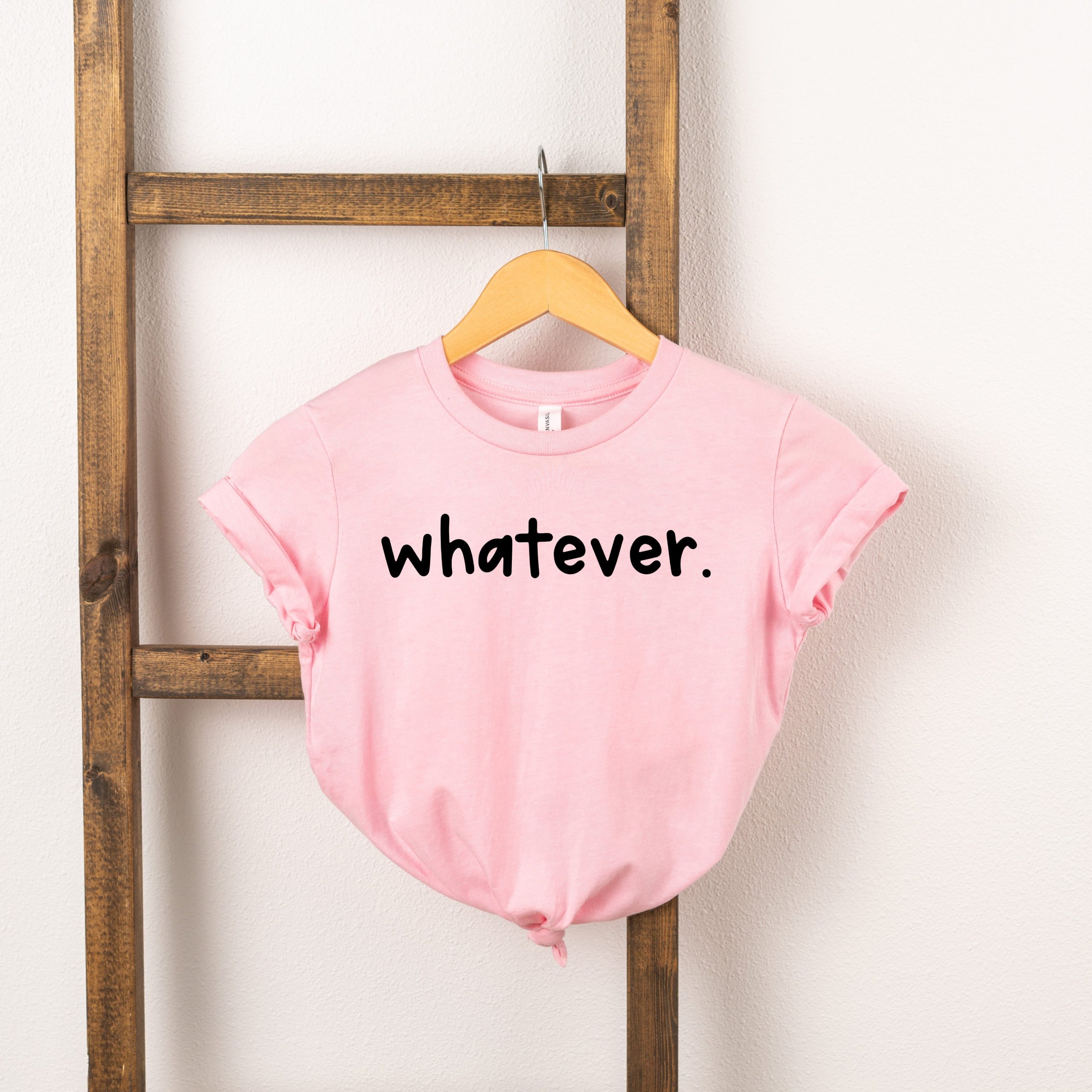 The Juniper Shop Toddler Whatever. Typewriter Short Sleeve Crew Neck - Image 3