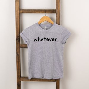The Juniper Shop Toddler Whatever. Typewriter Short Sleeve Crew Neck
