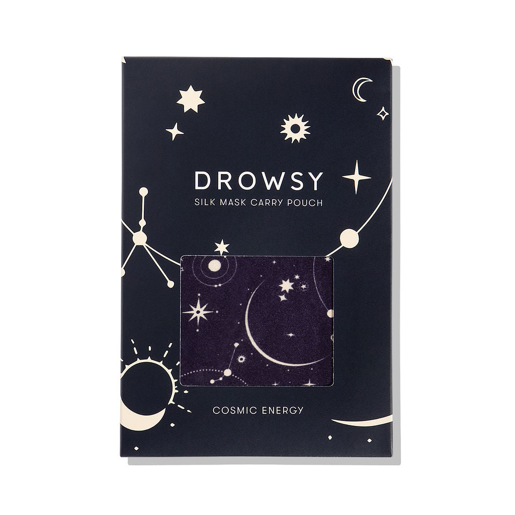 Drowsy Sleep Co. Cosmic Energy Silk Carry Pouch - Image 3