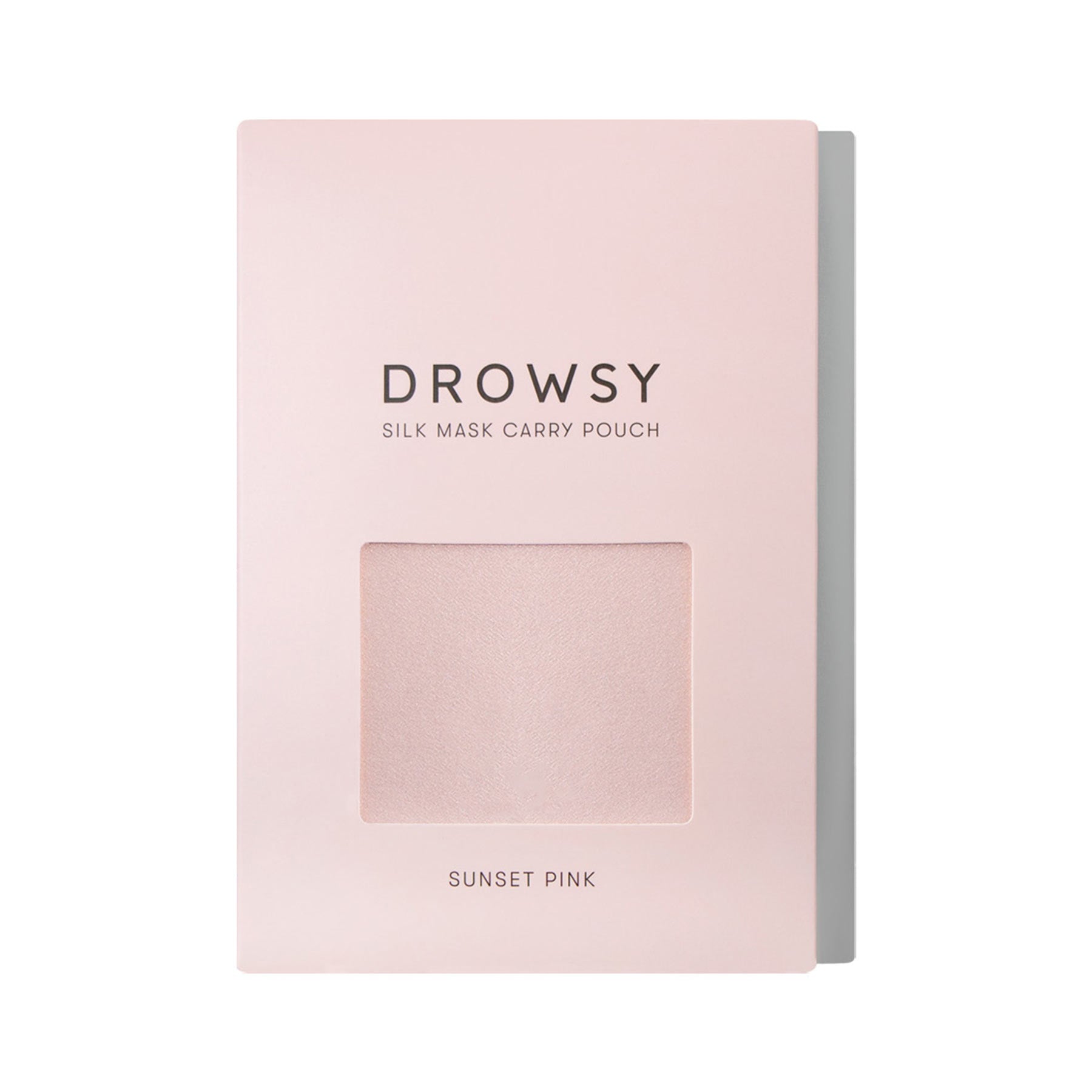 Drowsy Sleep Co. Sunset Pink Silk Carry Pouch - Image 3