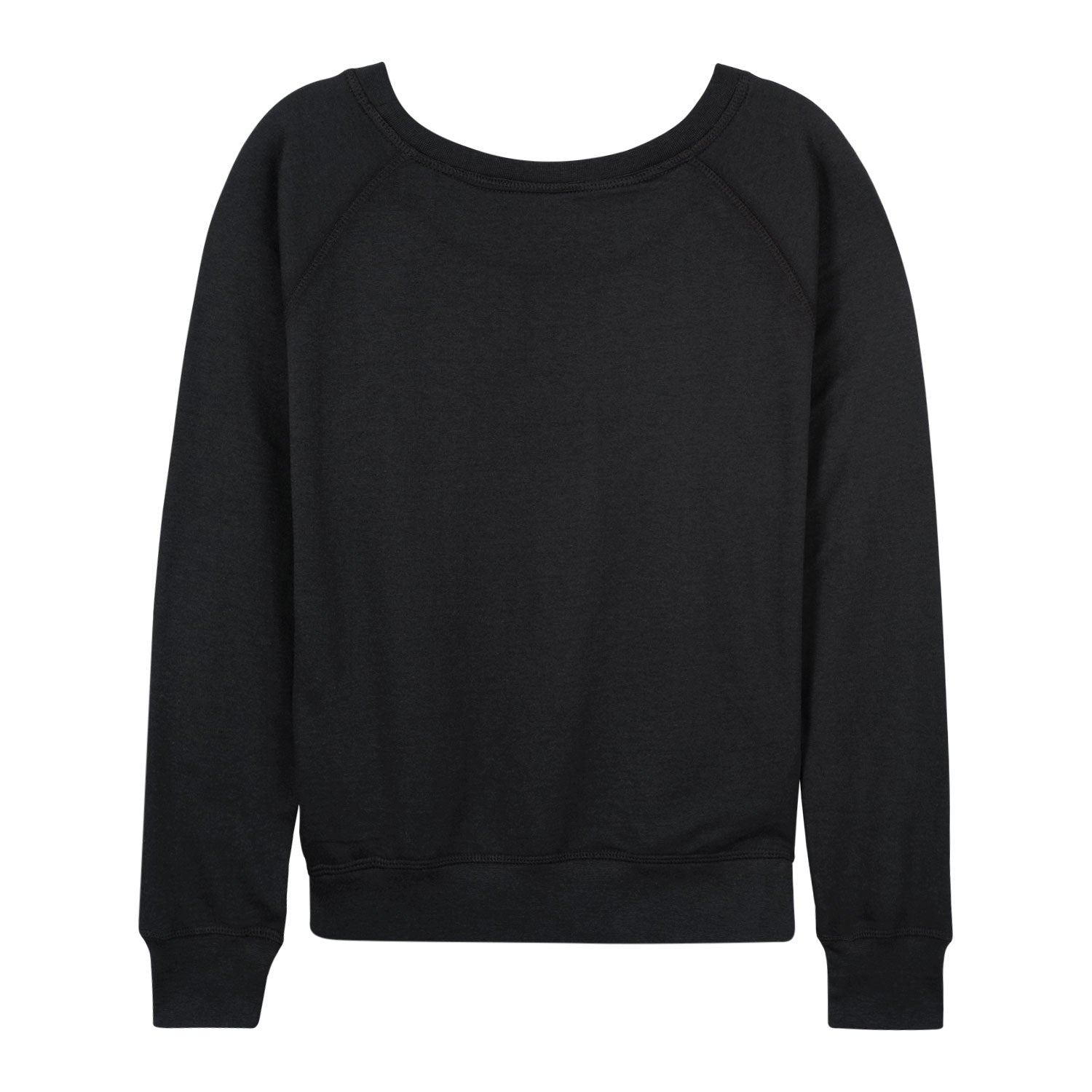 Instant Message - Mama Claus Varsity - Women's French Terry Long Sleeve Pullover - Image 3