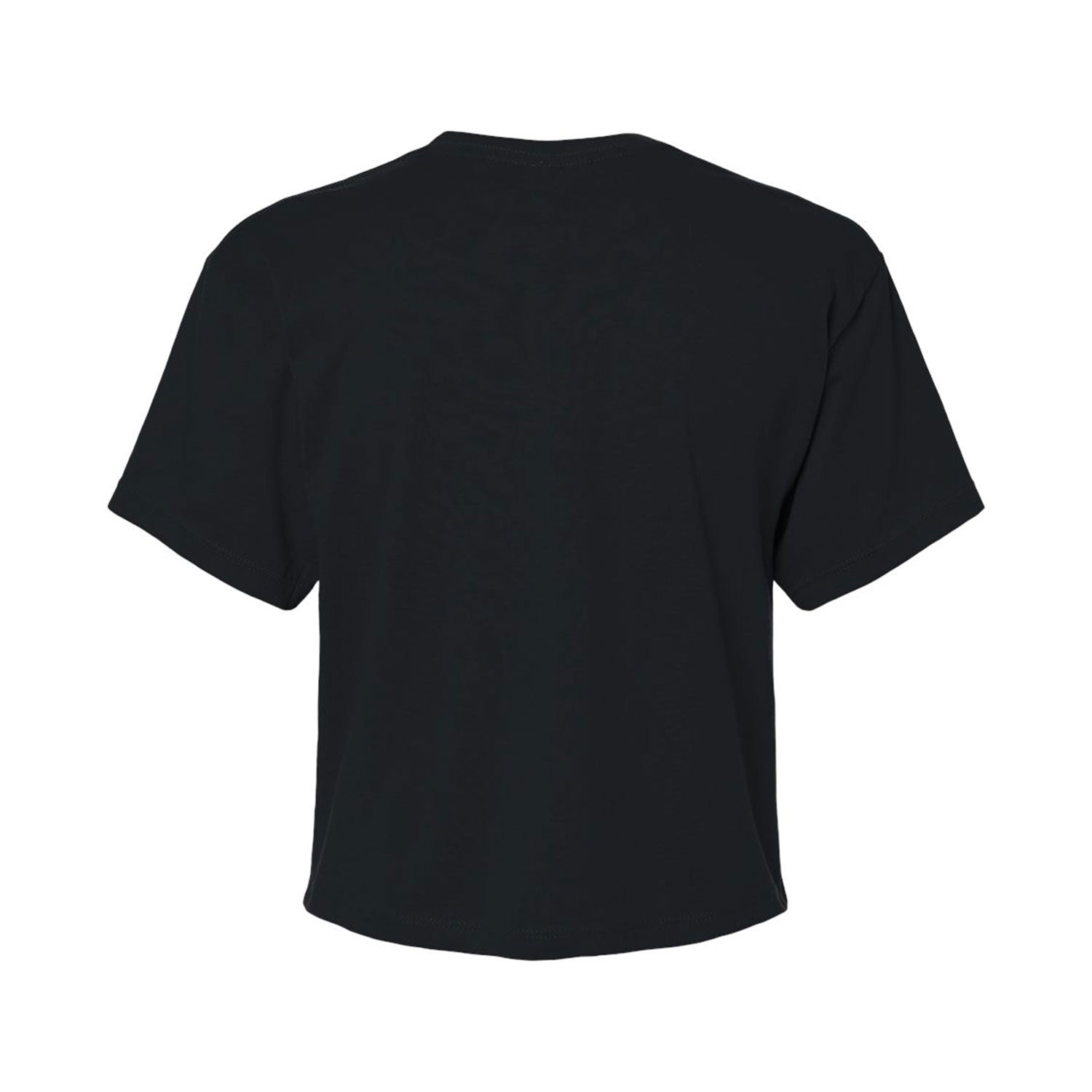 Instant Message - Apparently On The Naughty List - Juniors Cropped Short Sleeve Graphic T-shirt - Image 3