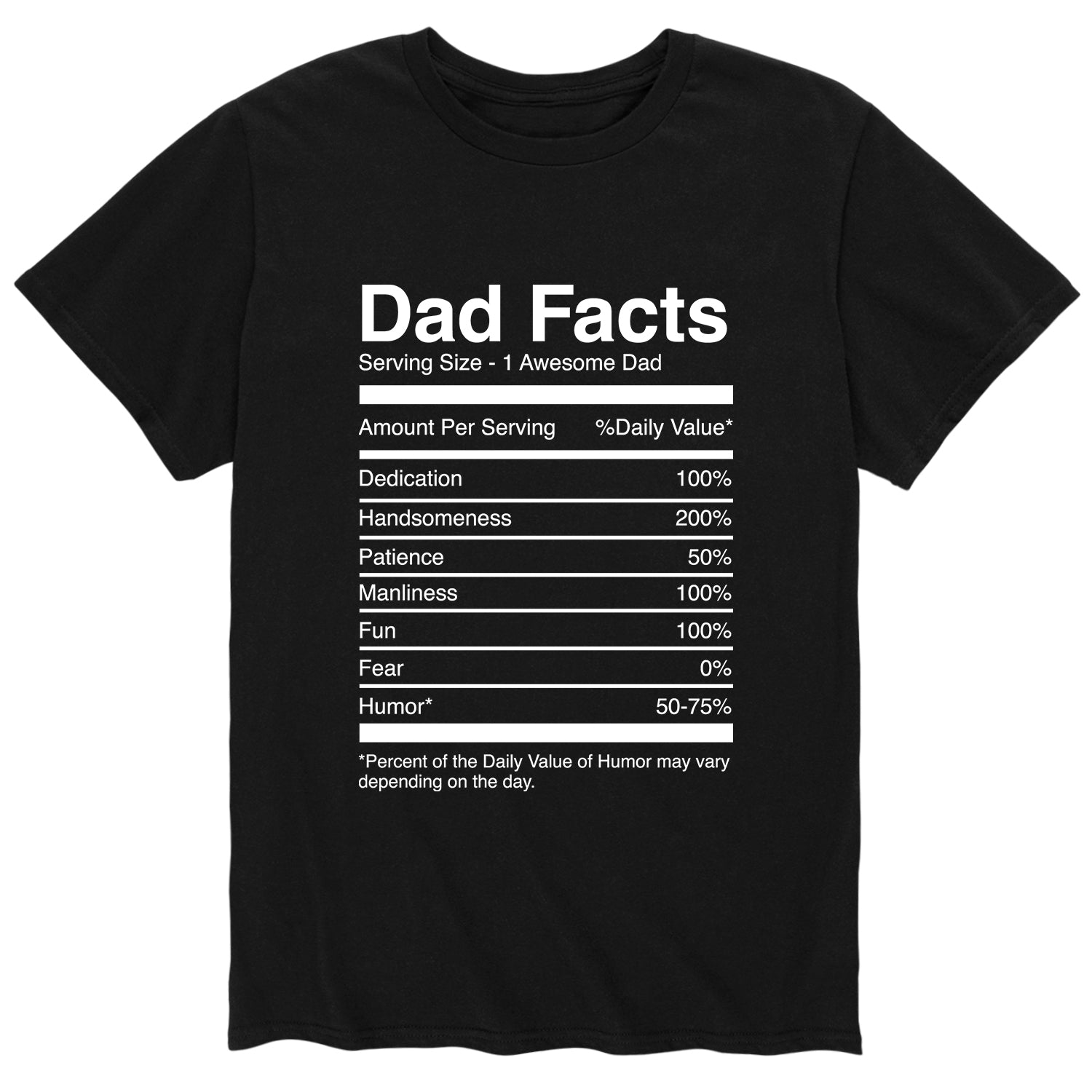 Instant Message - Dad Facts - Father's Day Gift - Men's Short Sleeve Graphic T-Shirt - Image 3