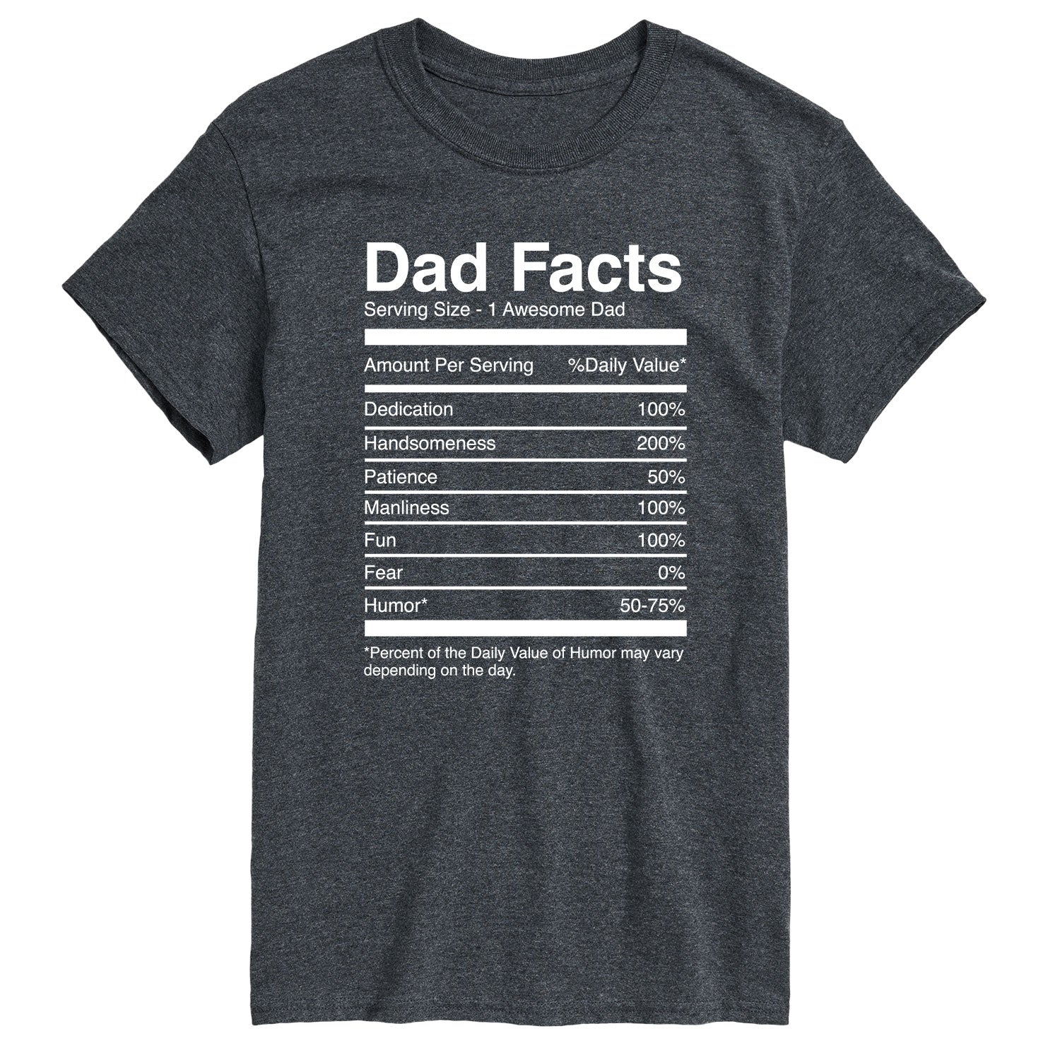 Instant Message - Dad Facts - Father's Day Gift - Men's Short Sleeve Graphic T-Shirt - Image 2