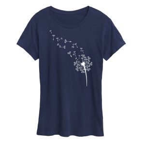 Instant Message - Dandelion Seeds - Women's Short Sleeve Graphic T-shirt